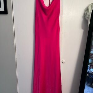 Elegant Pink Evening Gown